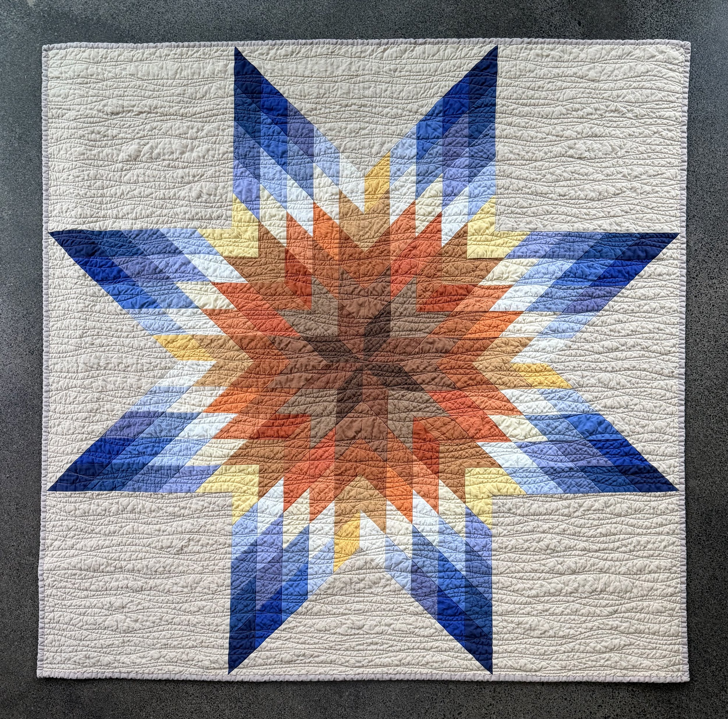 cotton 44" x 45"  ($300)