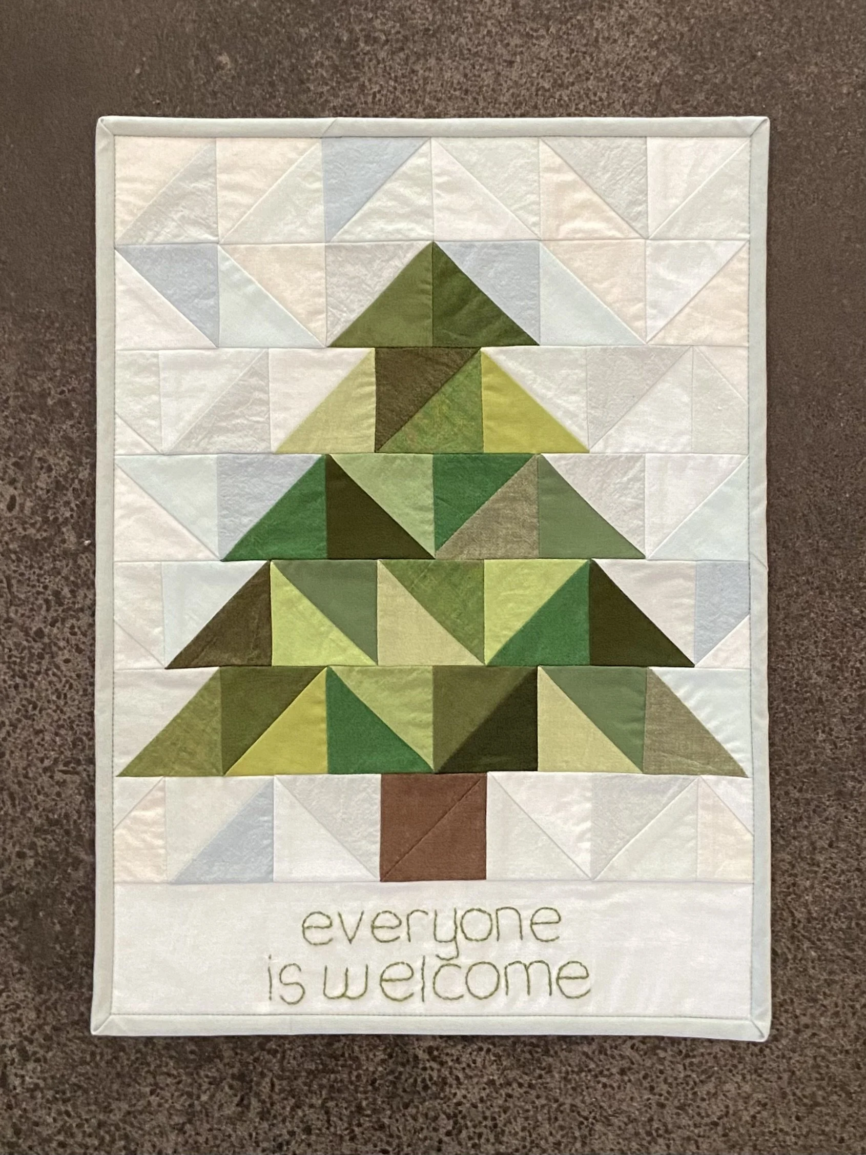 cotton sign 12.5" x 17"  ($50)