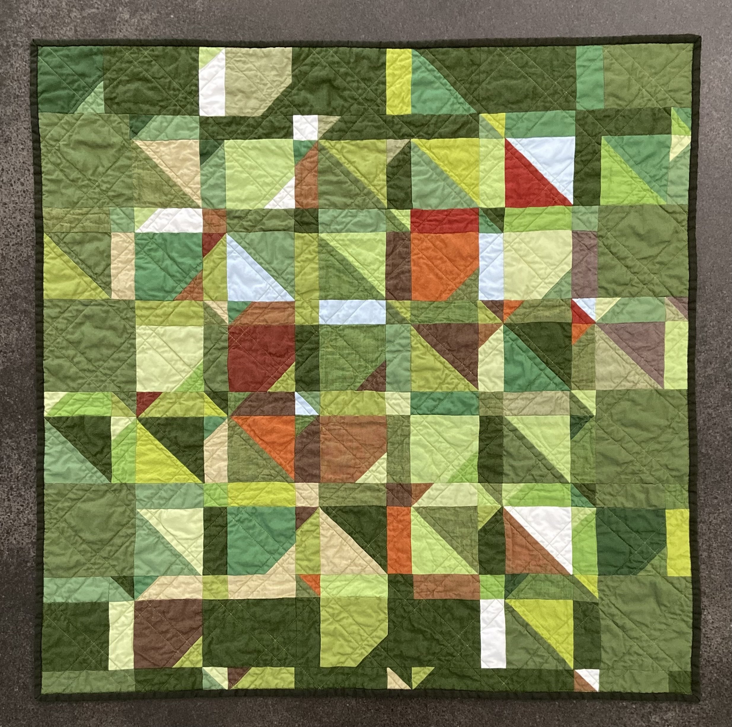 cotton 29" x 29" ($130)