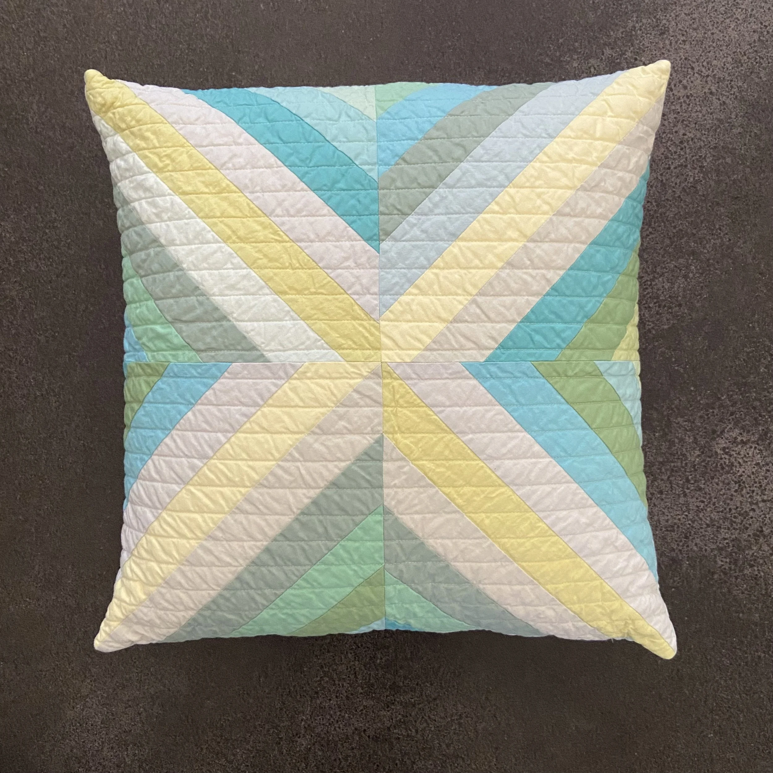 cotton/linen 20" x 20" ($60)