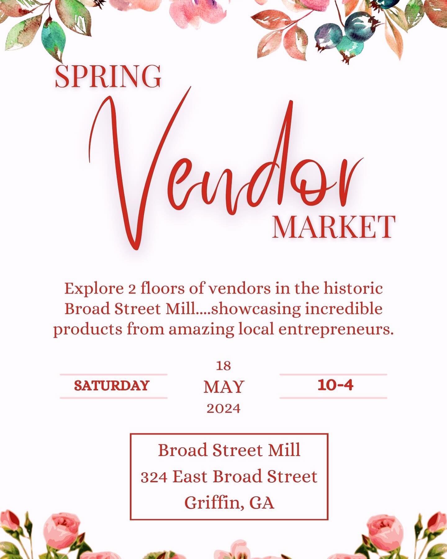 Come see us at the spring vendor market! #shopsmall #boutique #bohostyle