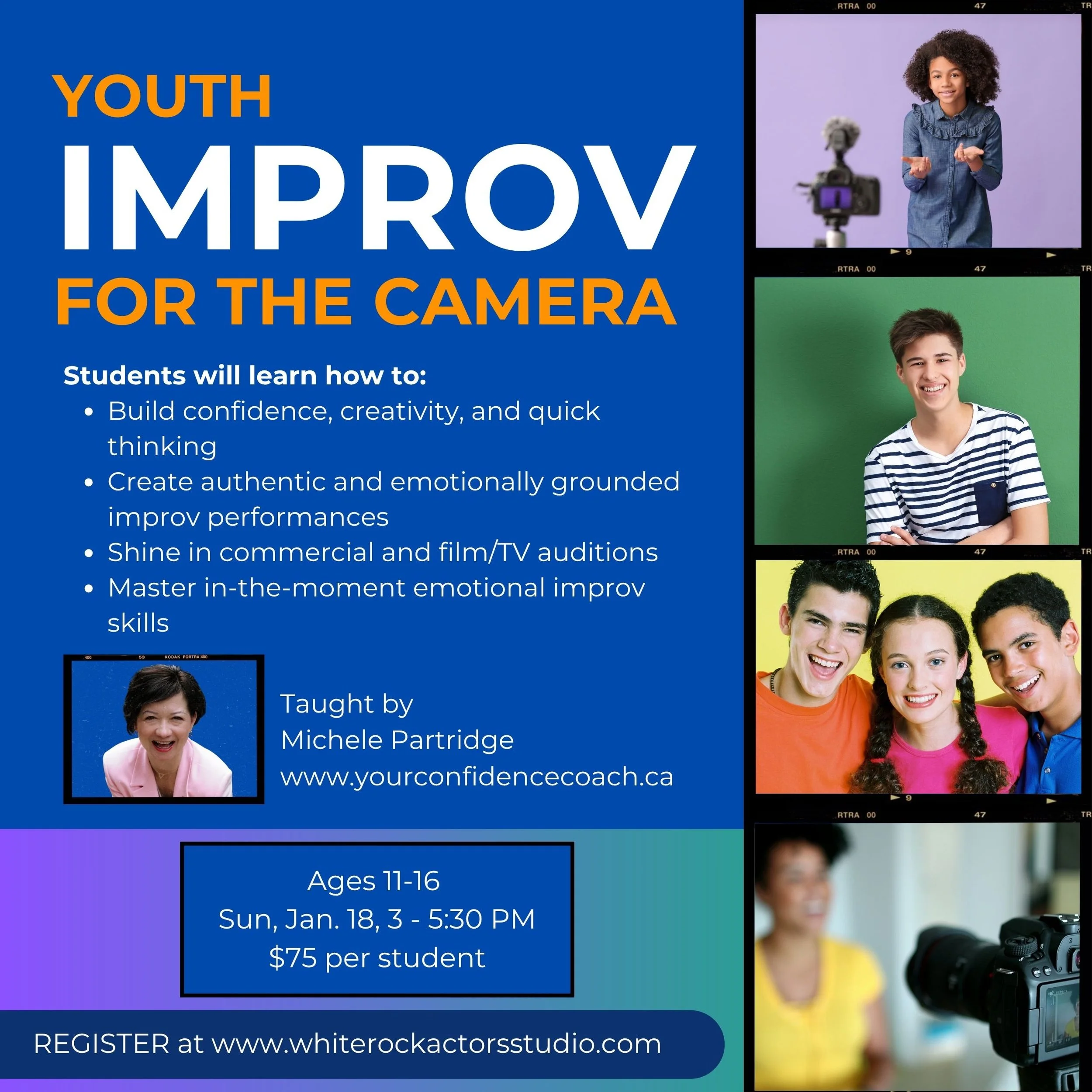 Youth Improv for the Camera