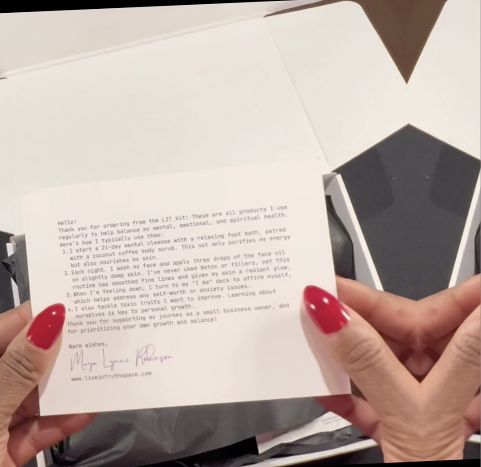 LIT Self-Care Kit: Align. Heal. Glow.