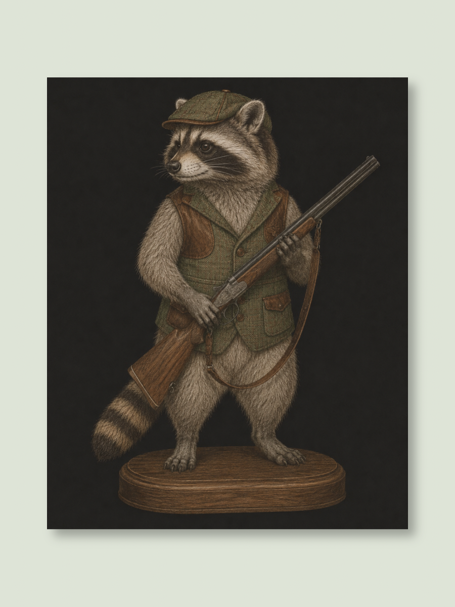 Woodland Huntsman Print