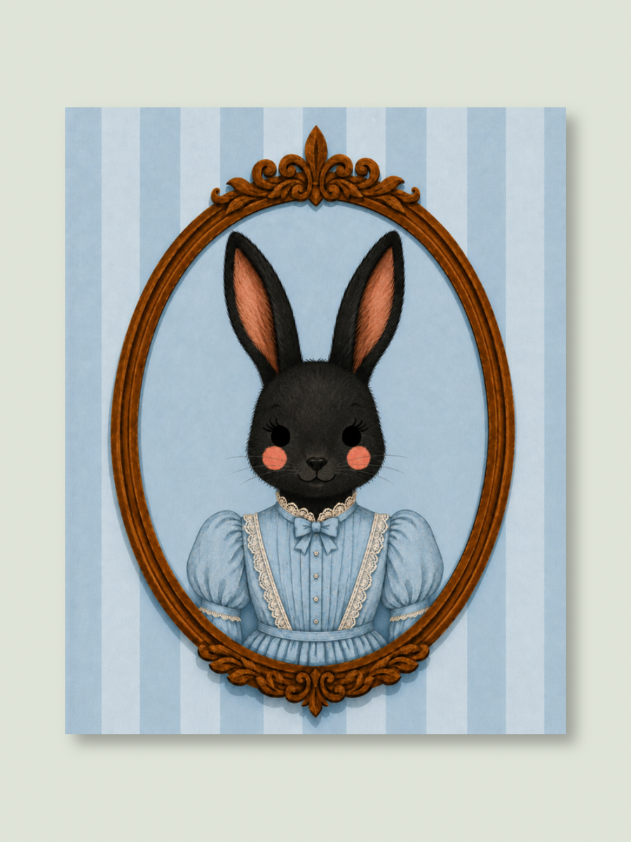 Woodland Hills Rabbit Print