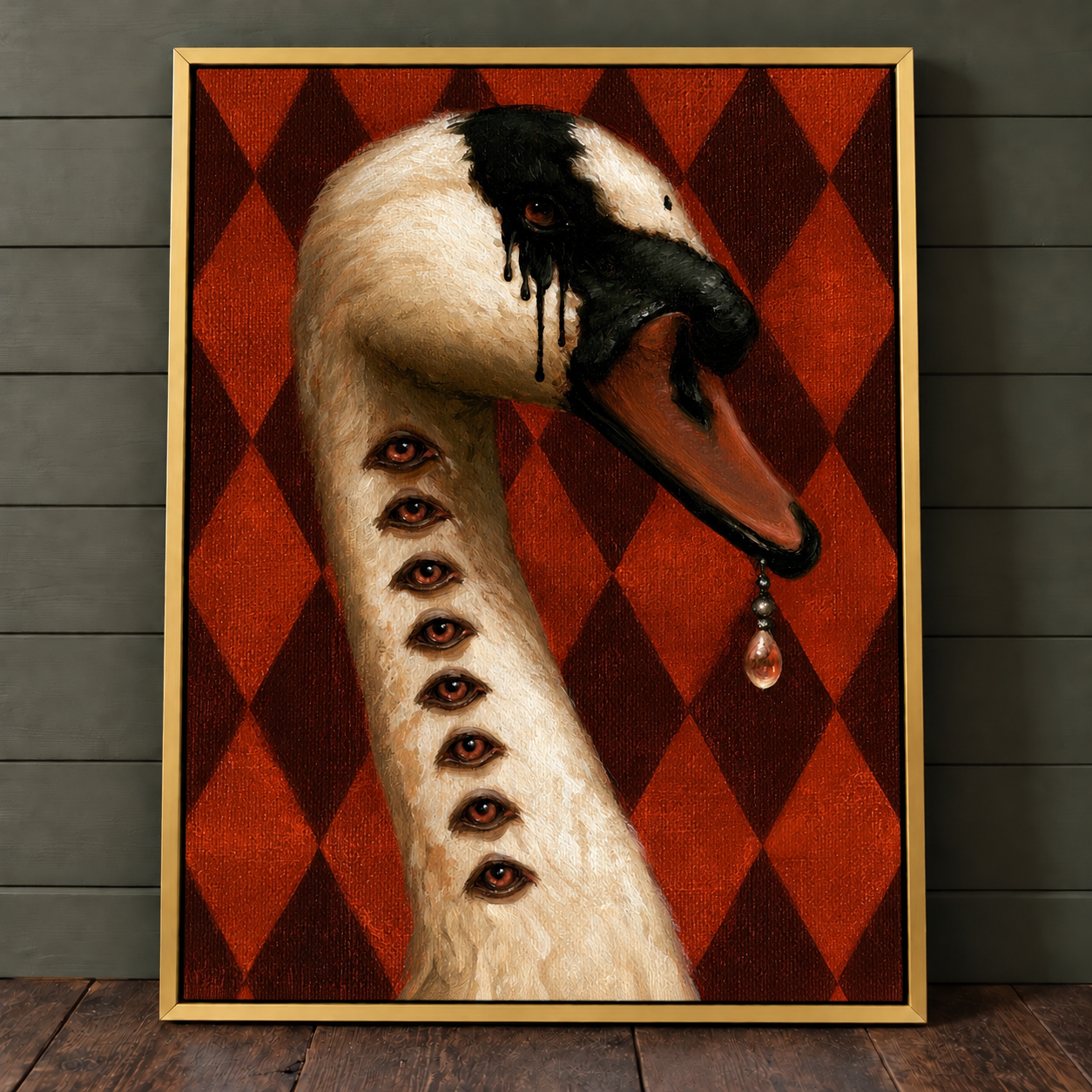Harlequin Swan