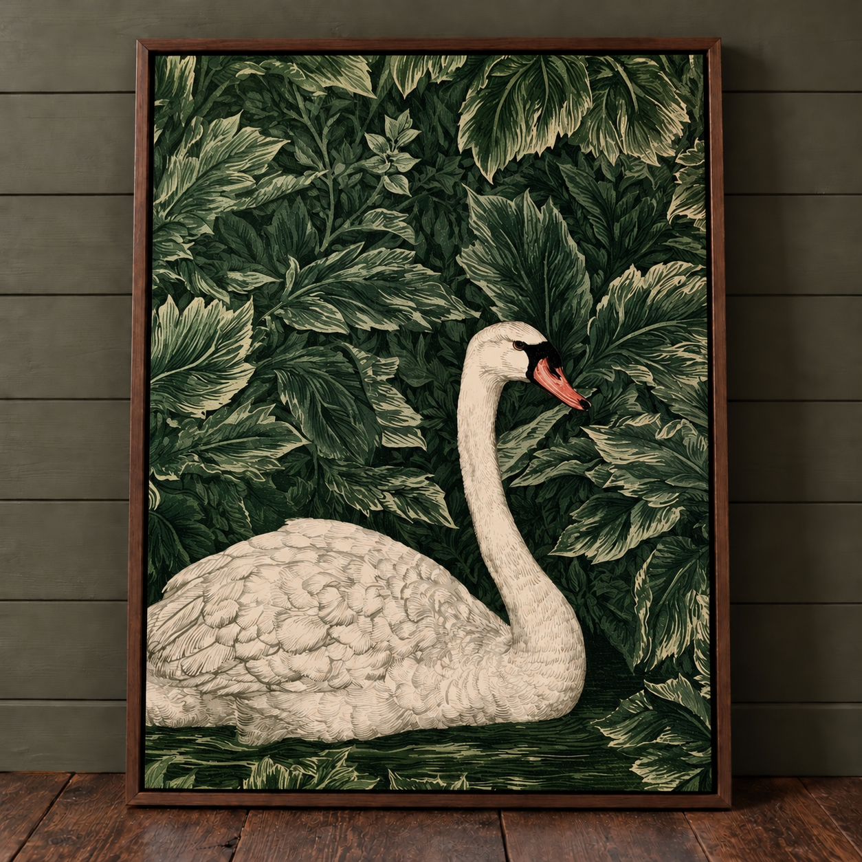 Swan In The Thicket