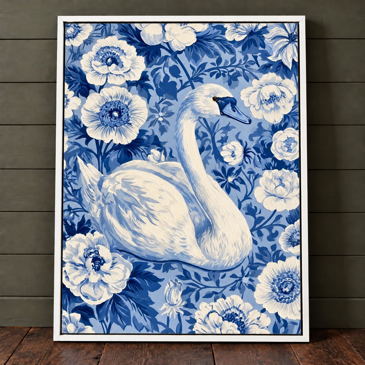 Porcelain Swan