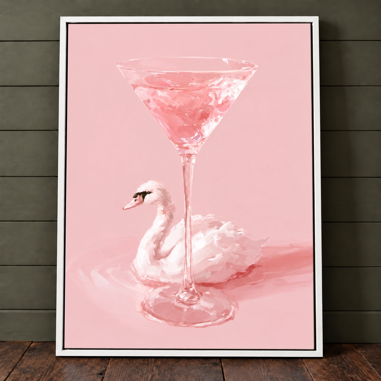 Pink Martini Swan