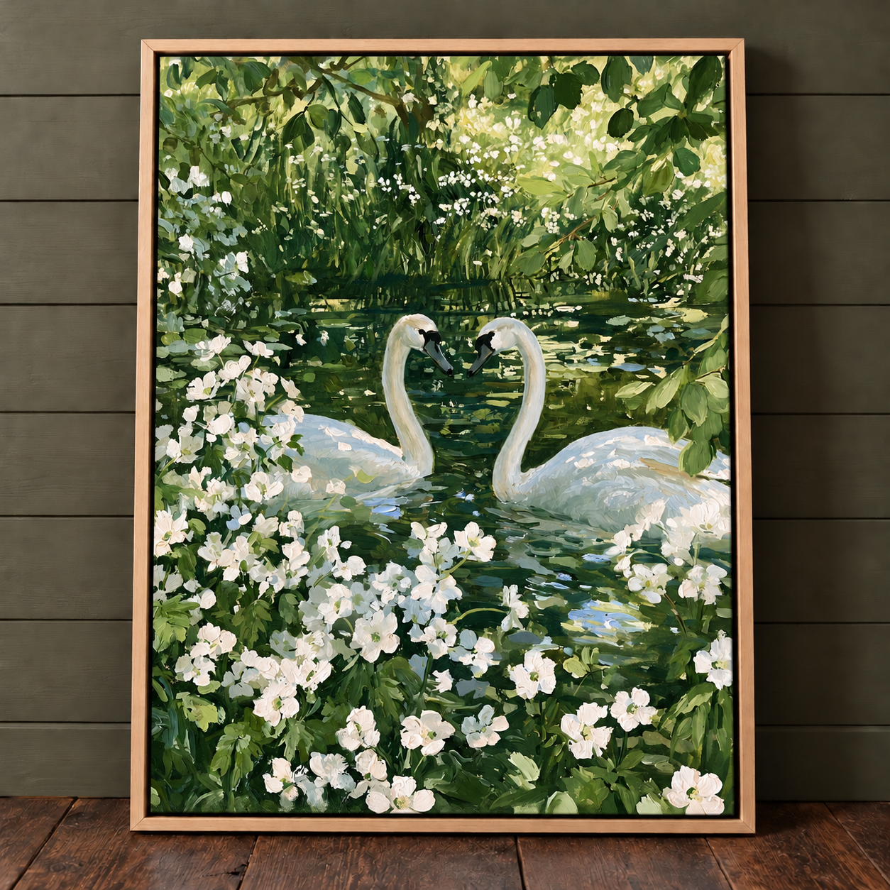 Secret Garden Swans