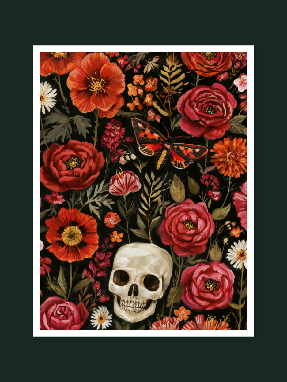 Skull Flower 1693