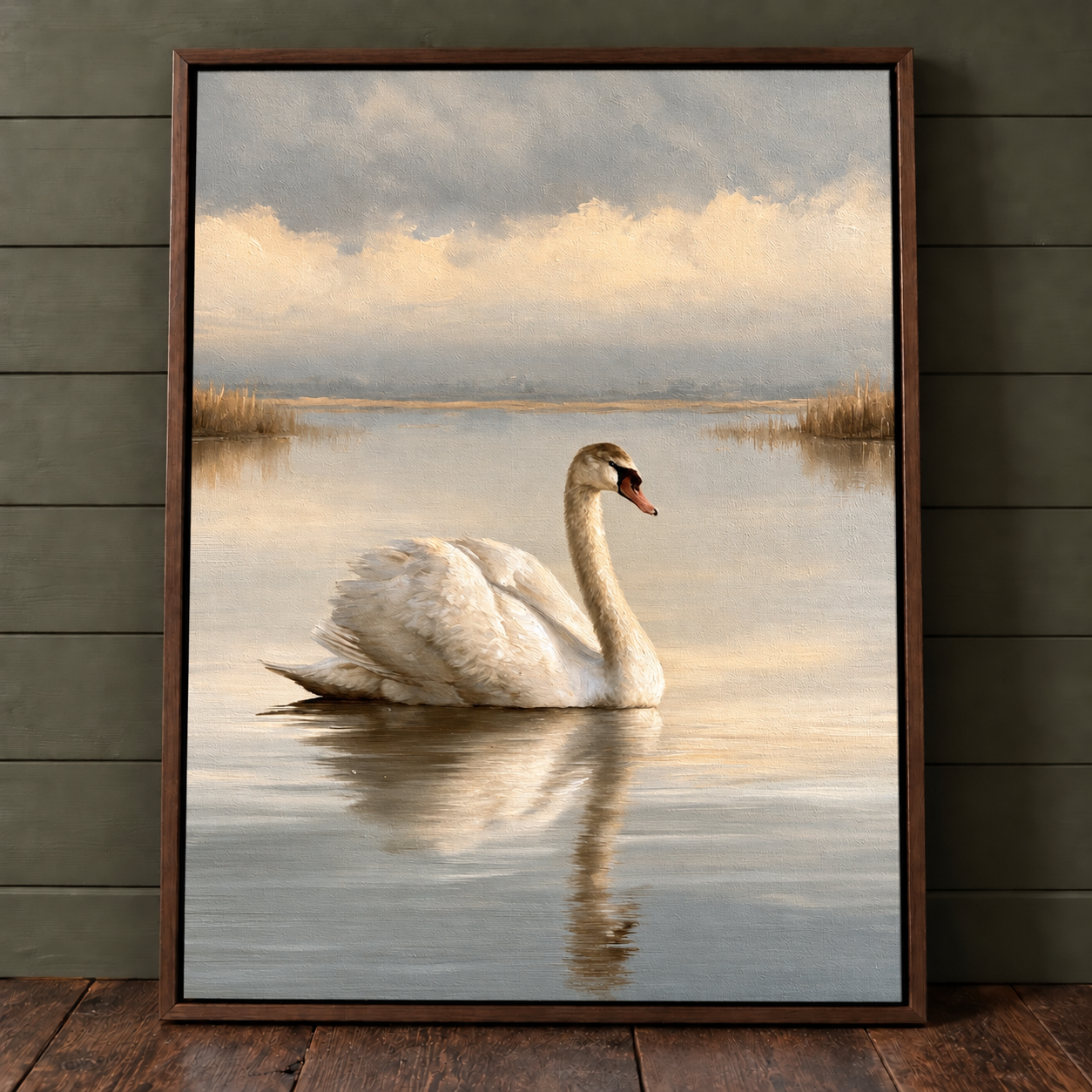 Still Lake Swan