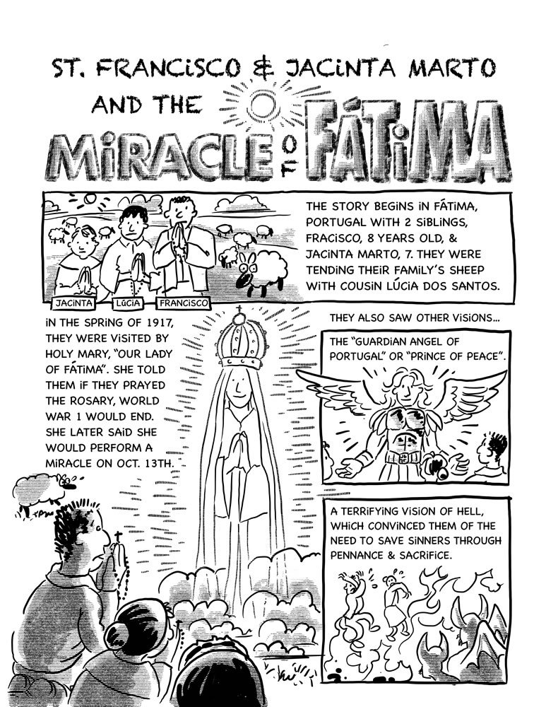 Miracle of Fatima Comic