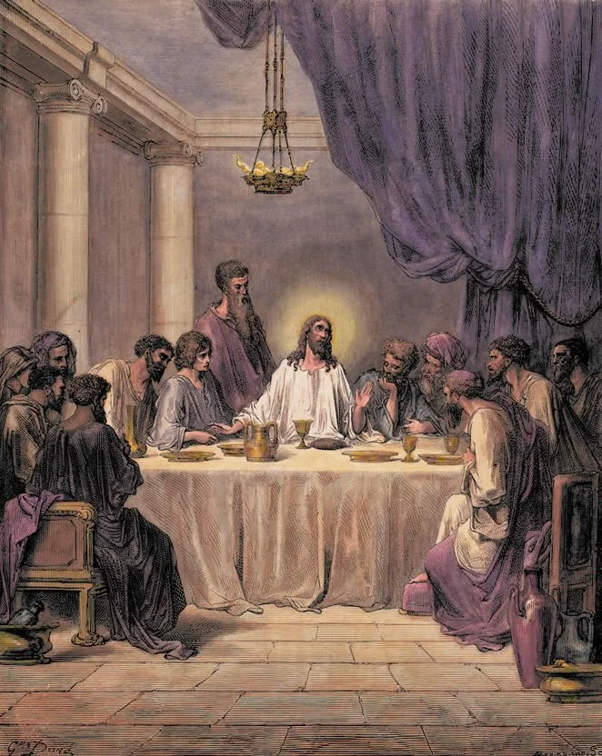 Doré Overpainting: Last Supper