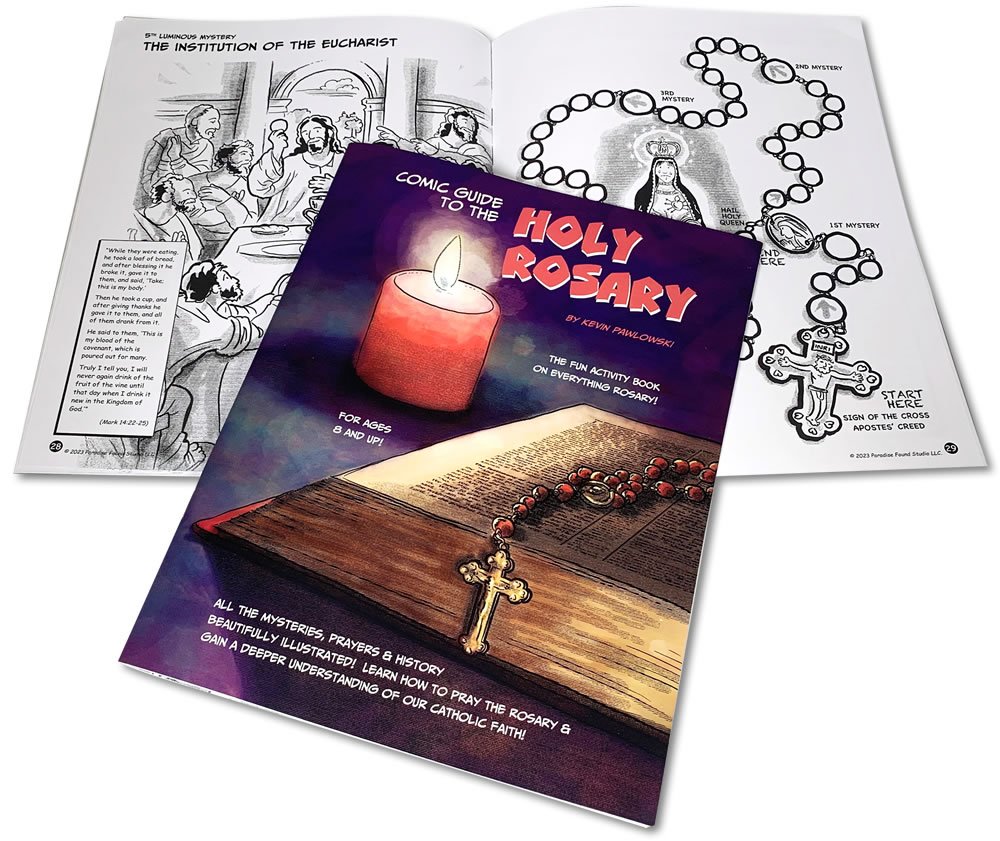 Comic Rosary Guide - Single Book