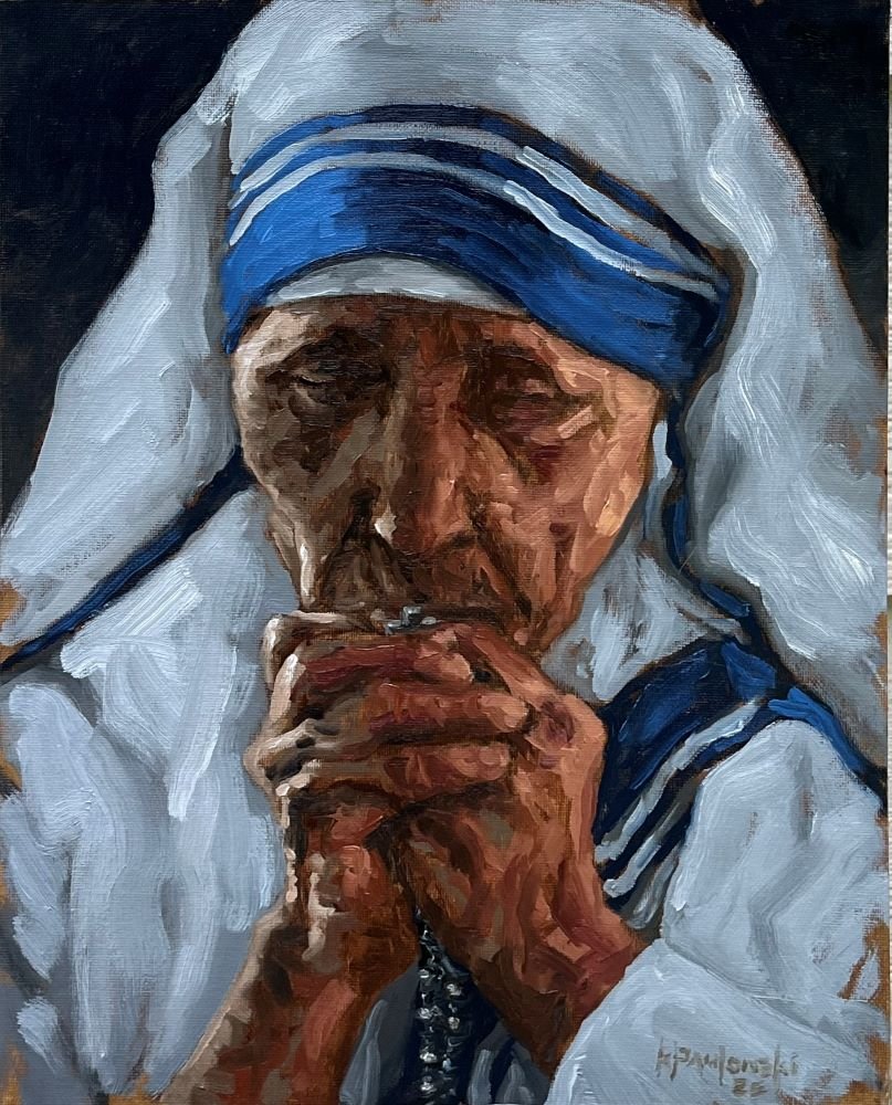 Prima　—　Found　Teresa　Alla　Studio　Painting　Paradise　St.　Mother