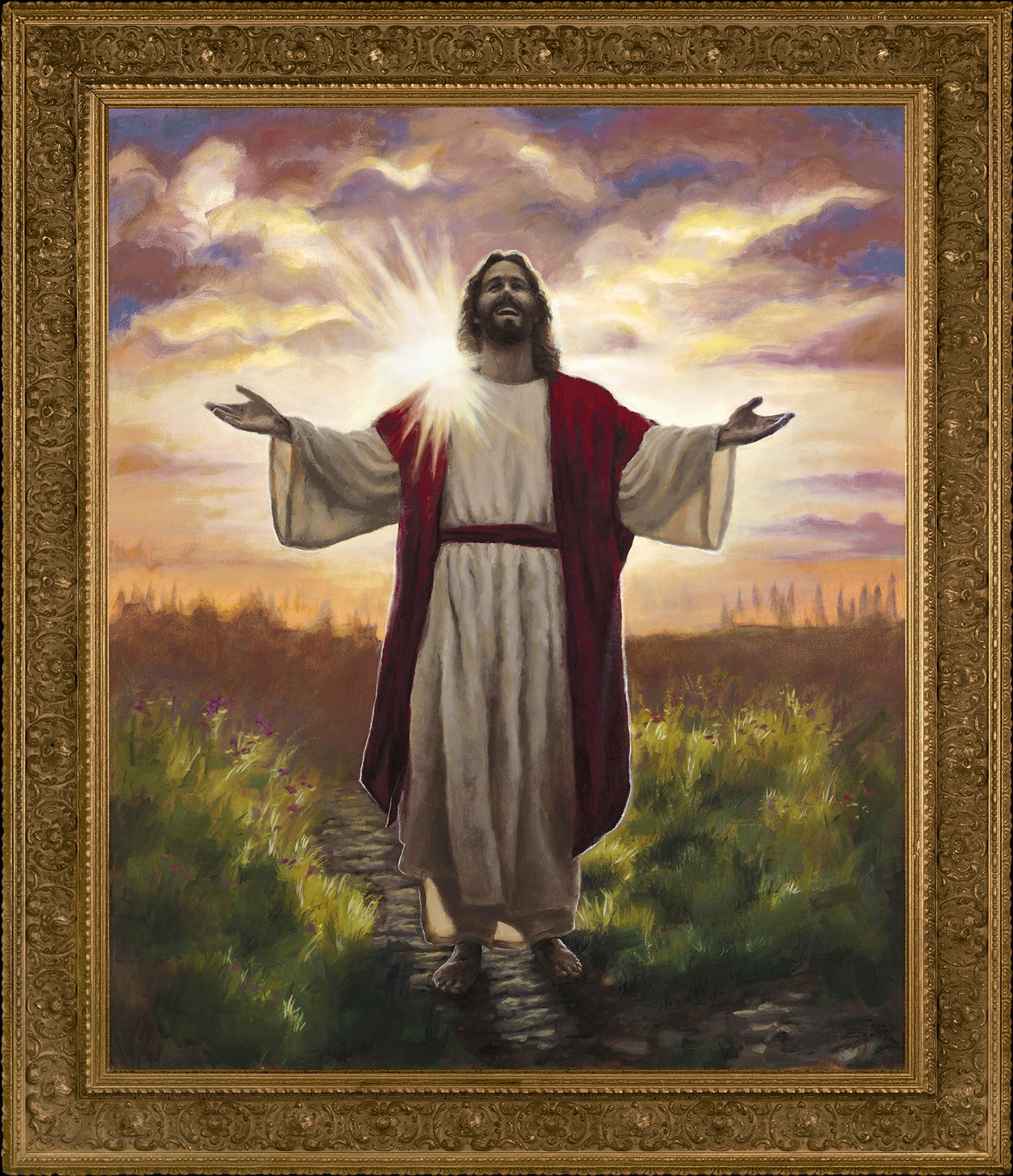 Pawlowski, Green Pastures_framed.jpg