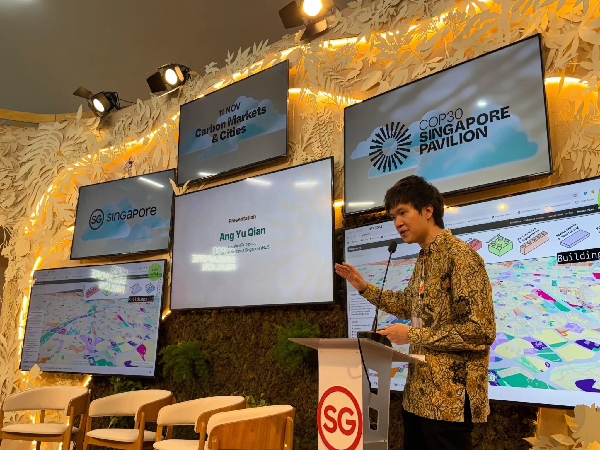 Principal Investigator spoke at COP30 