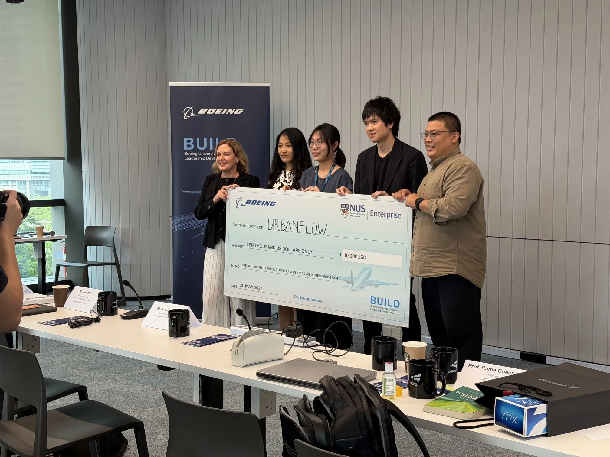 Lab Spin-off Urbanflow wins Boeing BUILD