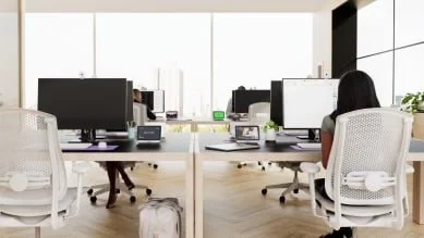 DESK AVAILABILITY AT A GLANCE