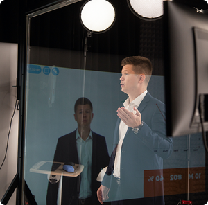 Jalinga AI interactive studio in use