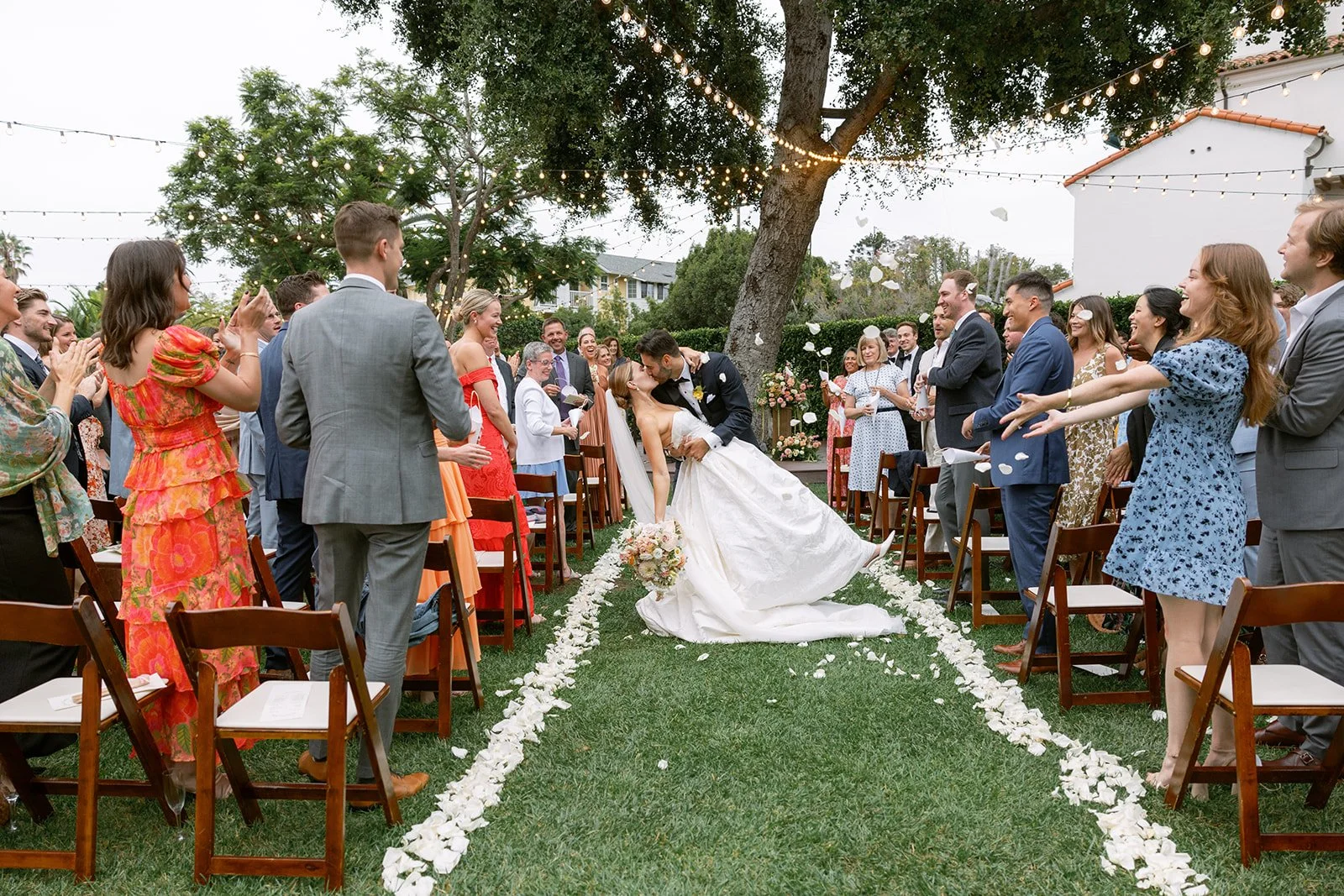 Mackenzie and Tim at the Santa Barbara Club