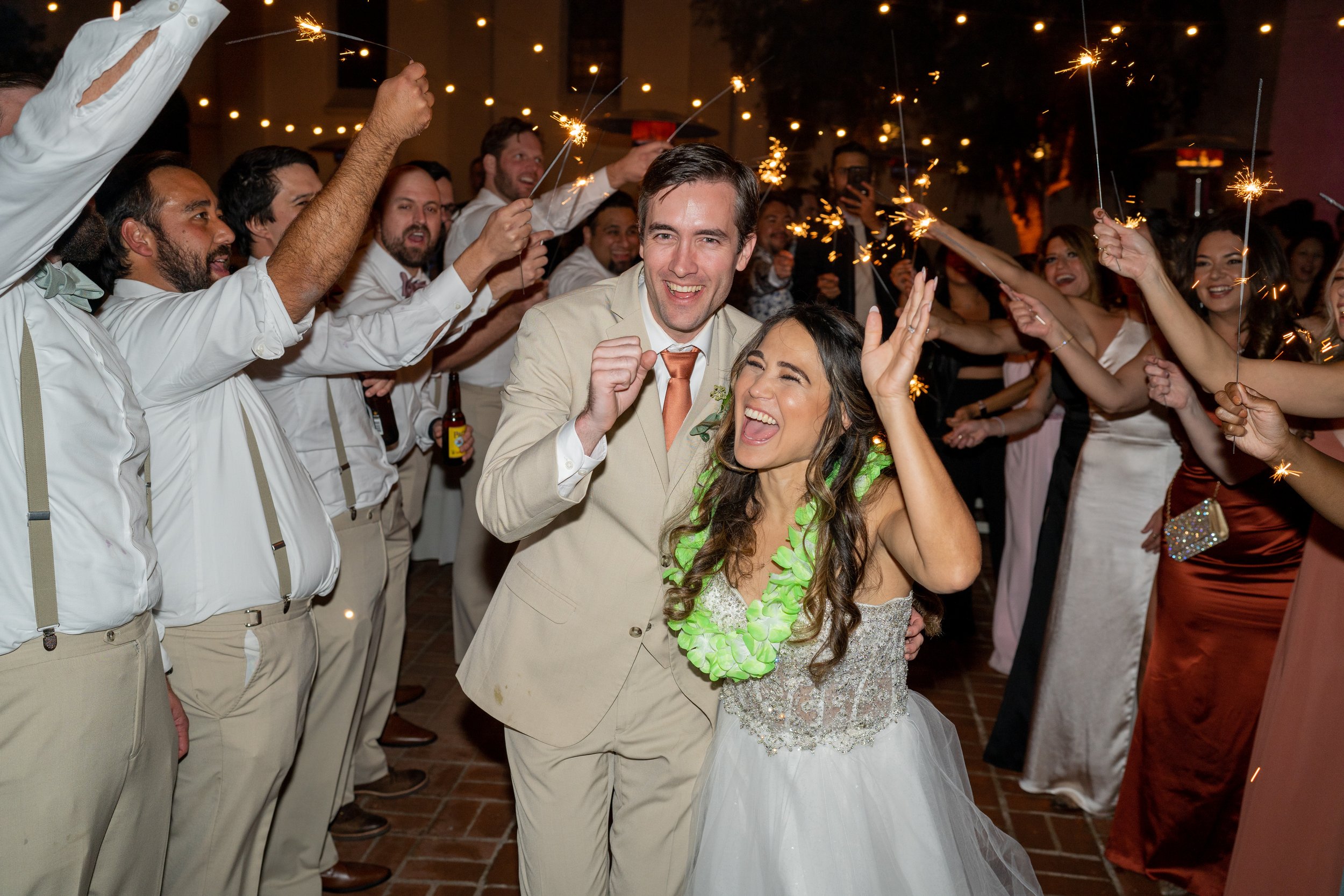 Karina and Sean at the Unitarian Society Santa Barbara