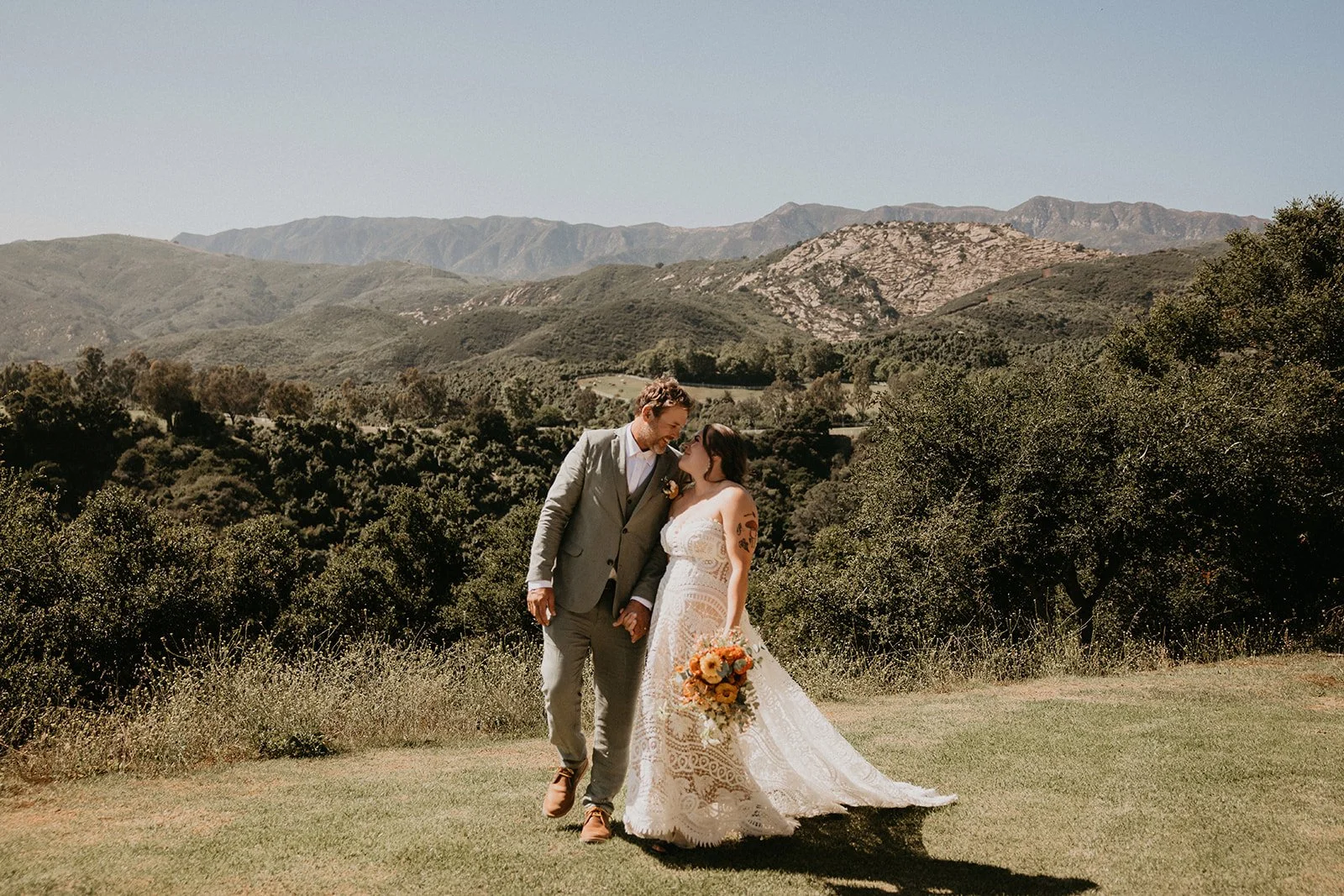 Cara and Dylan at Cate School & Lions Park, Carpinteria, CA