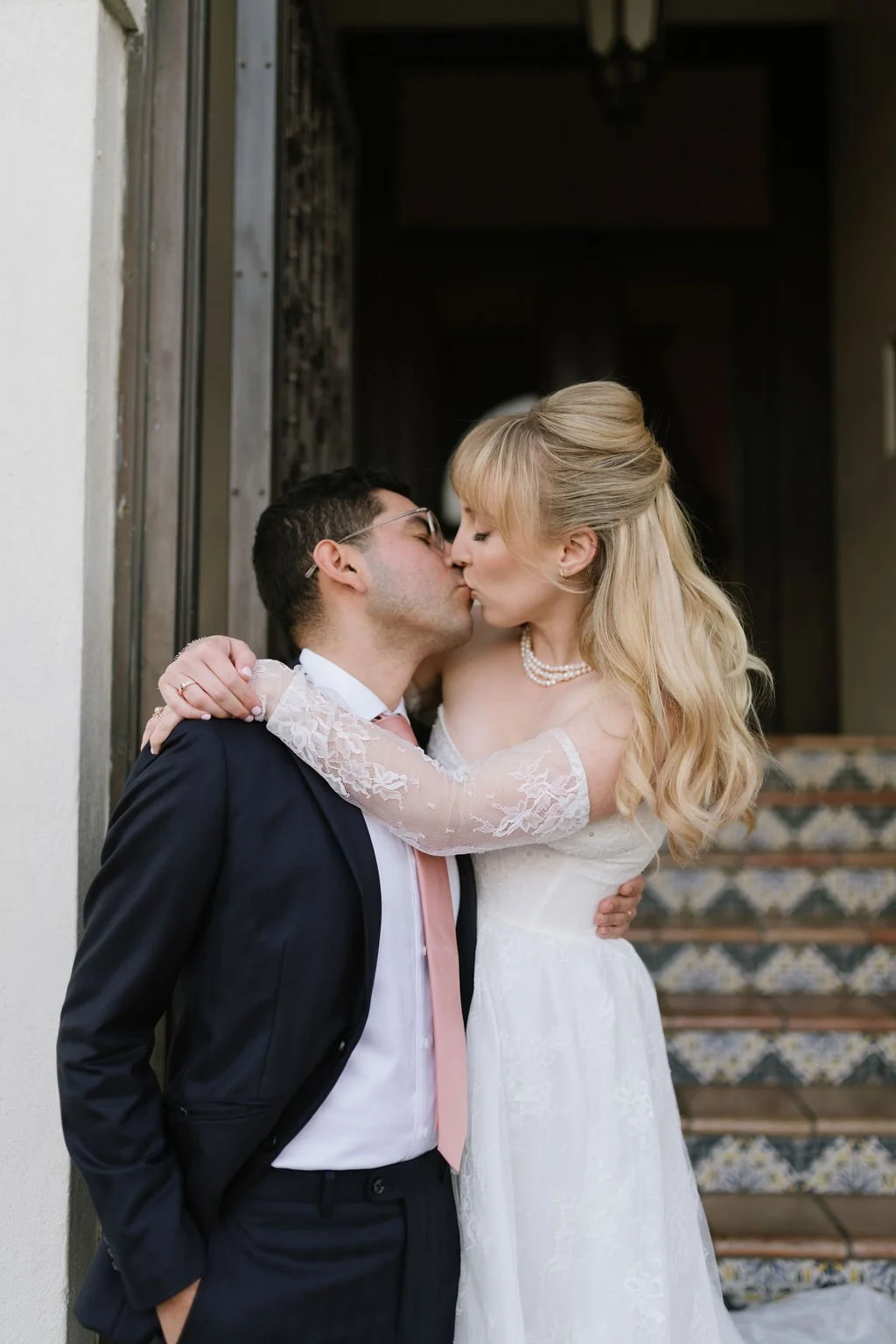 Liz and Ben at The Santa Barbara Club