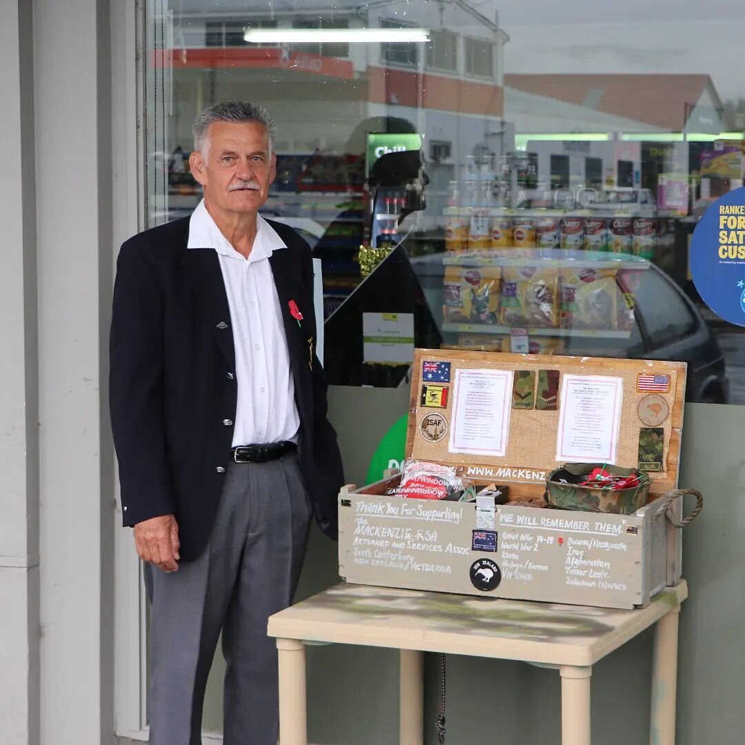 Poppy Week has seen the much needed cash donations from the public into the Mackenzie RSA Poppy fund, which directly supports veterans in the Canterbury area.

We need members to join our ranks to help keep our memorial services running,  assist with