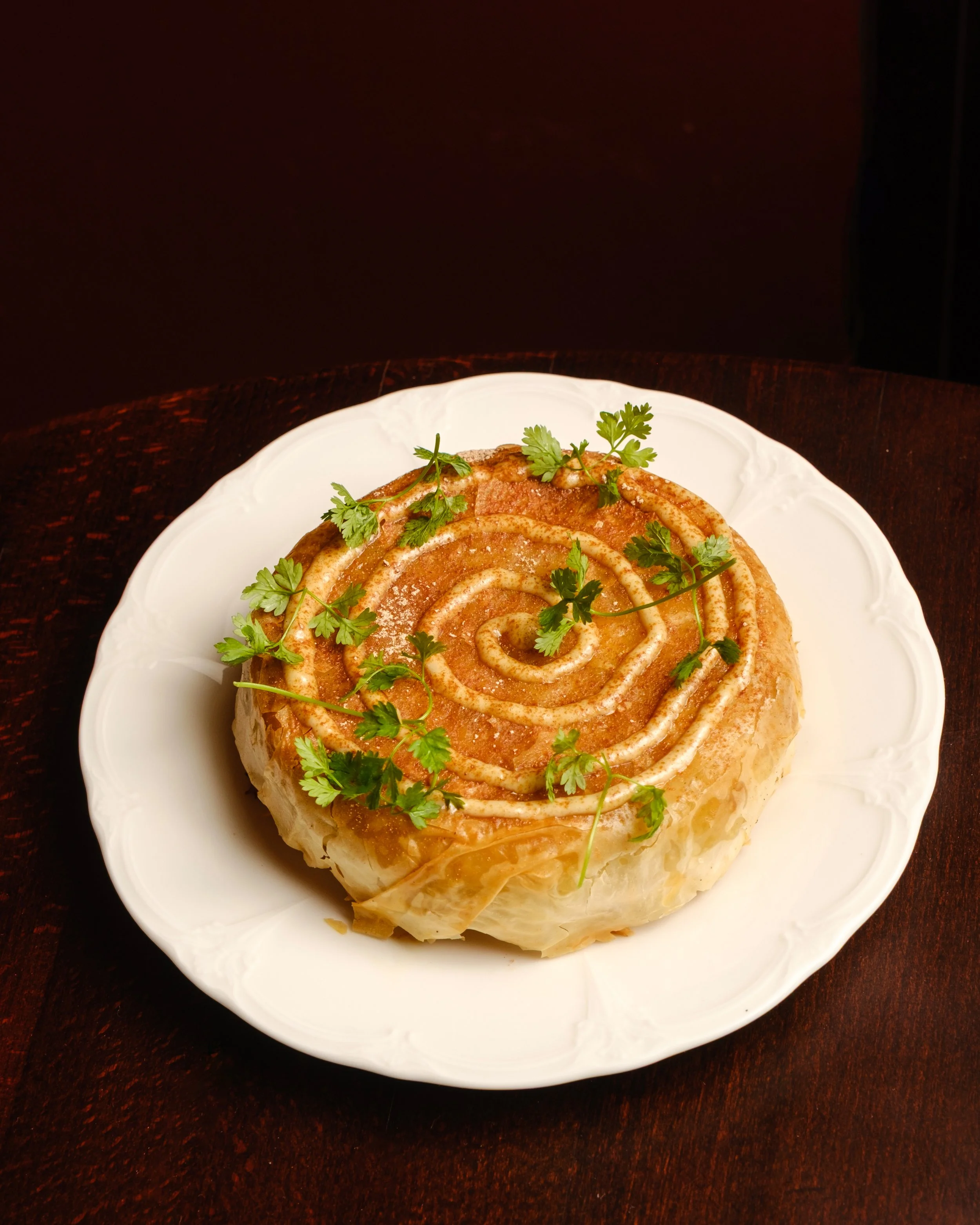 Mezzes - Pastilla végétarienne et plats à partager Kubaba Paris 1er à deux pas de la place du marché Saint-Honoré