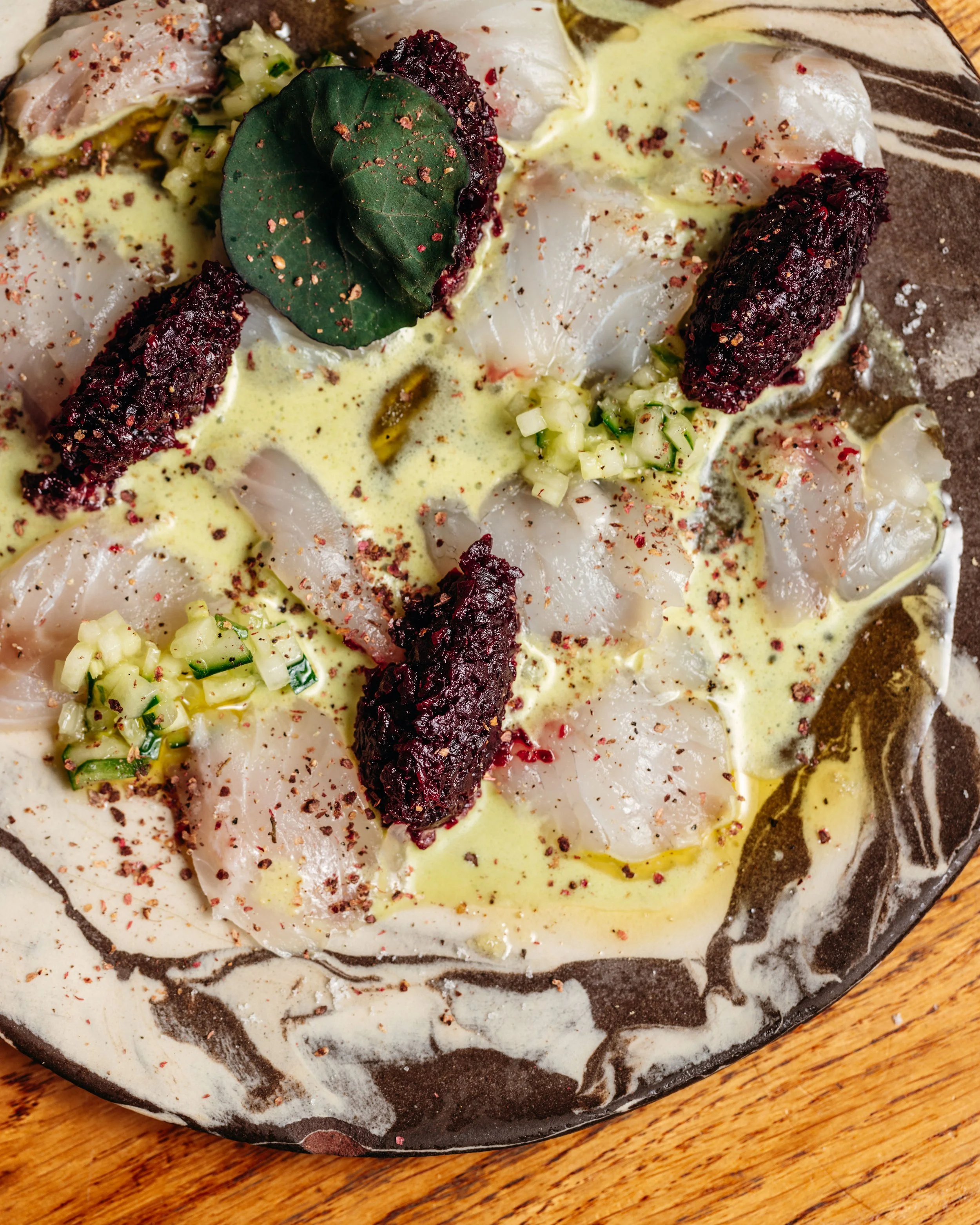 Crudo de poisson, Mezzes et plats à partager