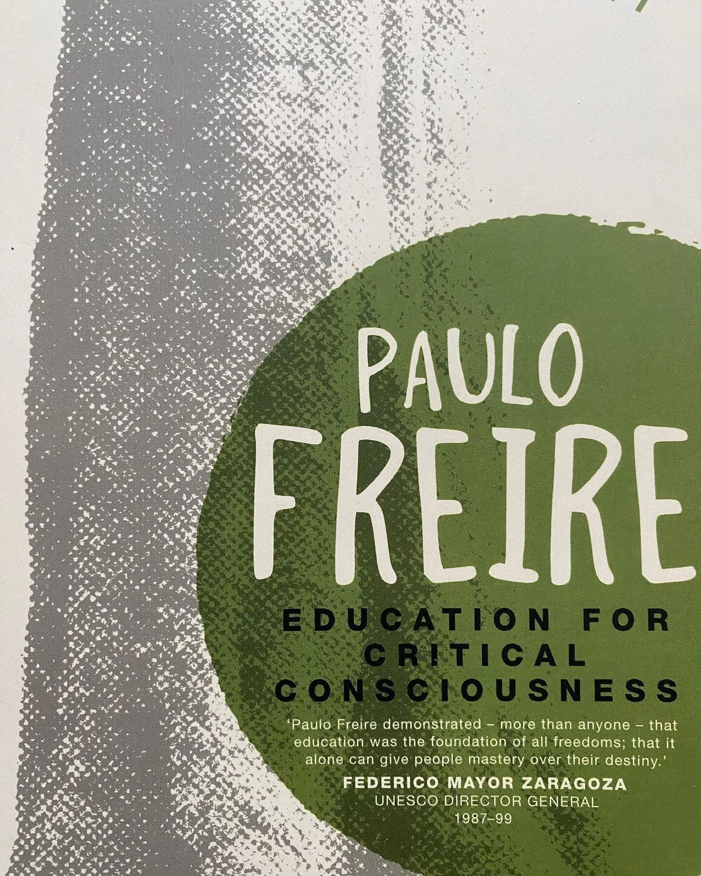 Blog Post #3

&quot;Freirean Liberatory Practice&quot;

My decolonizing work, research, and practice have been undoubtedly and deeply impacted by Paulo Freire&rsquo;s work. Back in 2016, when I first checked out Pedagogy of the Oppressed from my scho