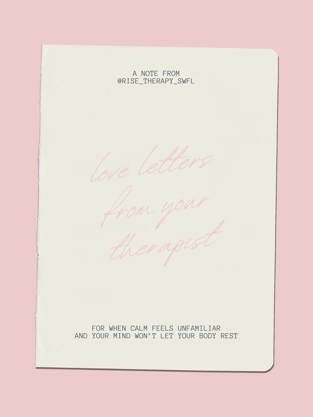 From me to you 🤍

Most people don&rsquo;t realize they&rsquo;re exhausted, snapping, or anxious all the time not because they&rsquo;re lazy or weak, but because their nervous system has been stuck in overdrive for years.

The truth is, you can&rsquo