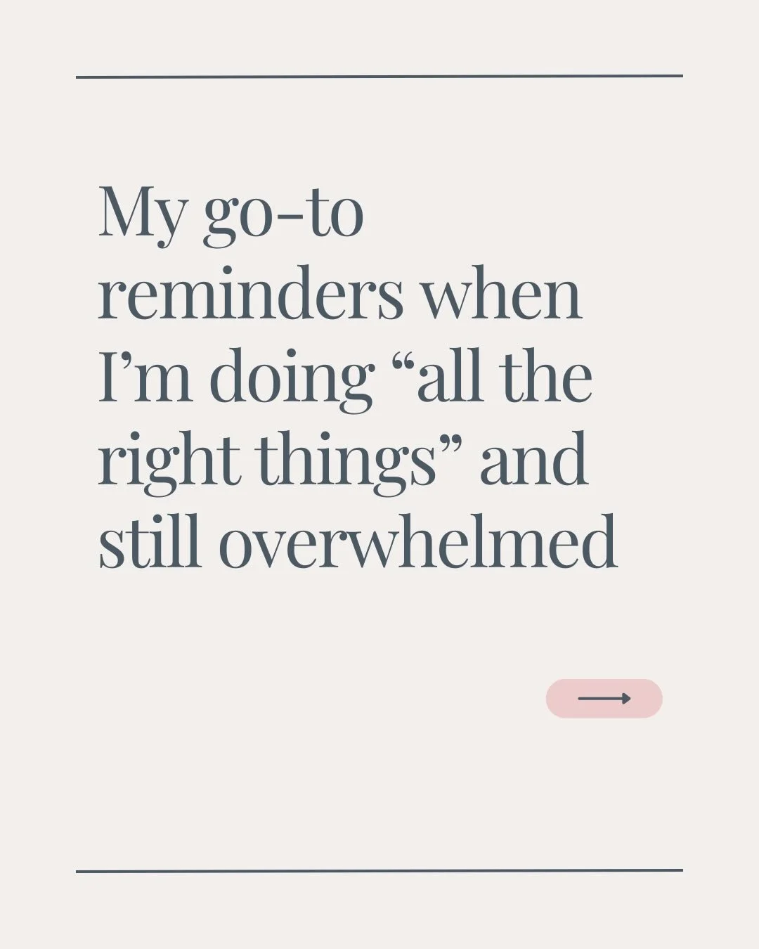 It&rsquo;s #3 on repeat for me&hellip;

For the days when you&rsquo;re doing everything &ldquo;right&rdquo; and your brain still won&rsquo;t shut off.

Save this for the moments you need a reminder 🤍

#overwhelmedbylife #overwhelmedmom #stressless #