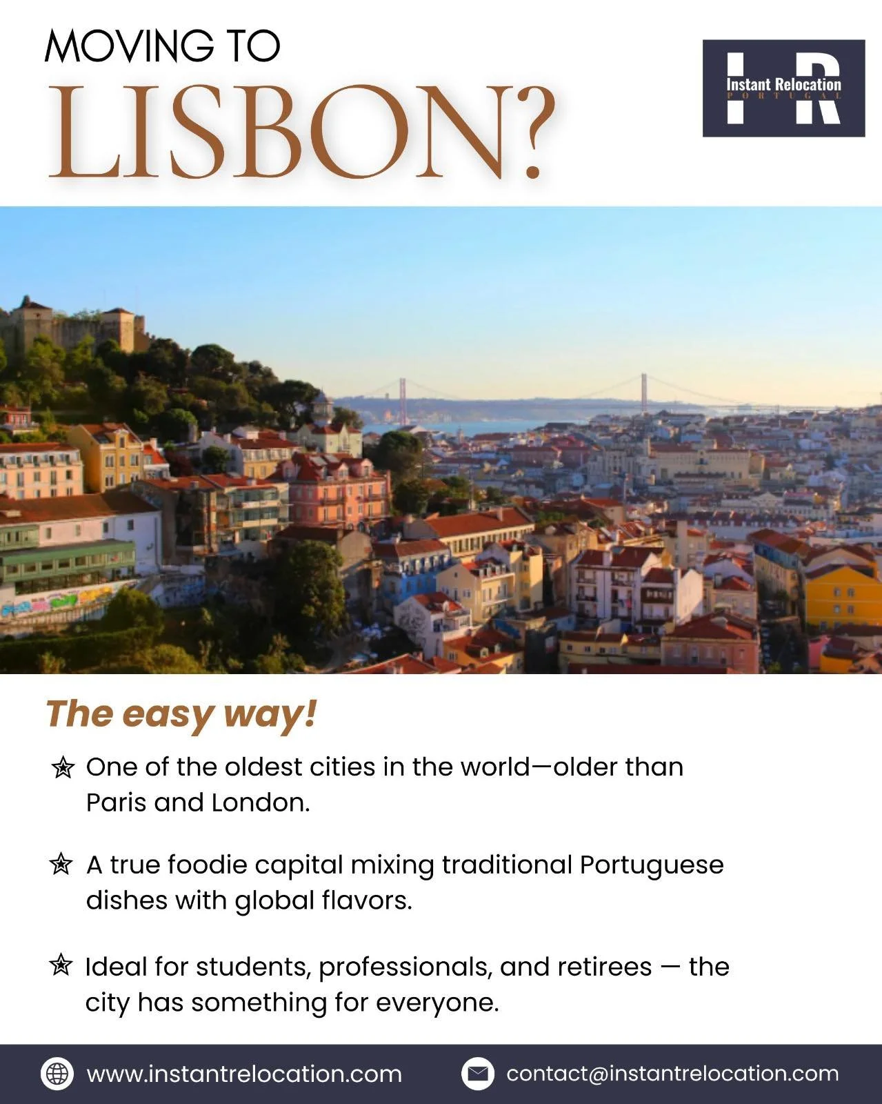 Moving to Lisbon? - Instant Relocation Portugal