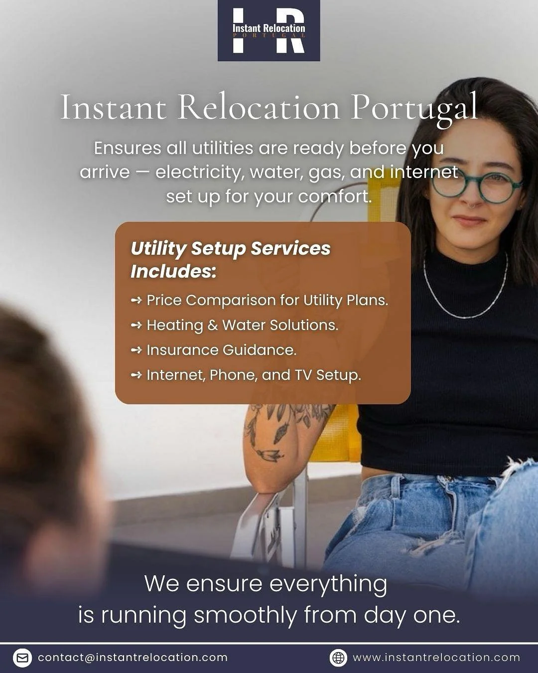 Utility Setup Services - Instant Relocation Portugal