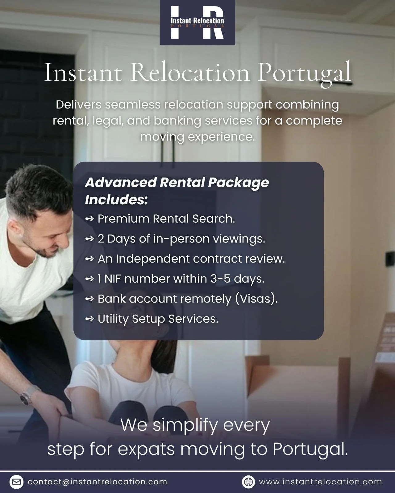 Advanced Rental Package - Instant Relocation Portugal