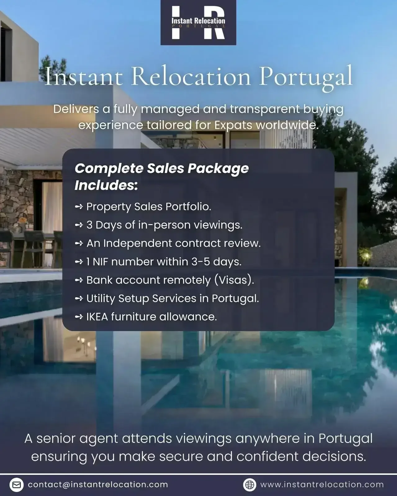 Complete Sales Package - Instant Relocation Portugal
