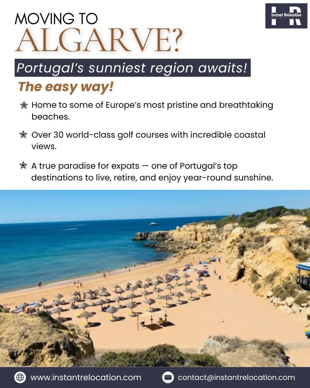 Moving to the Algarve? - Instant Relocation Portugal