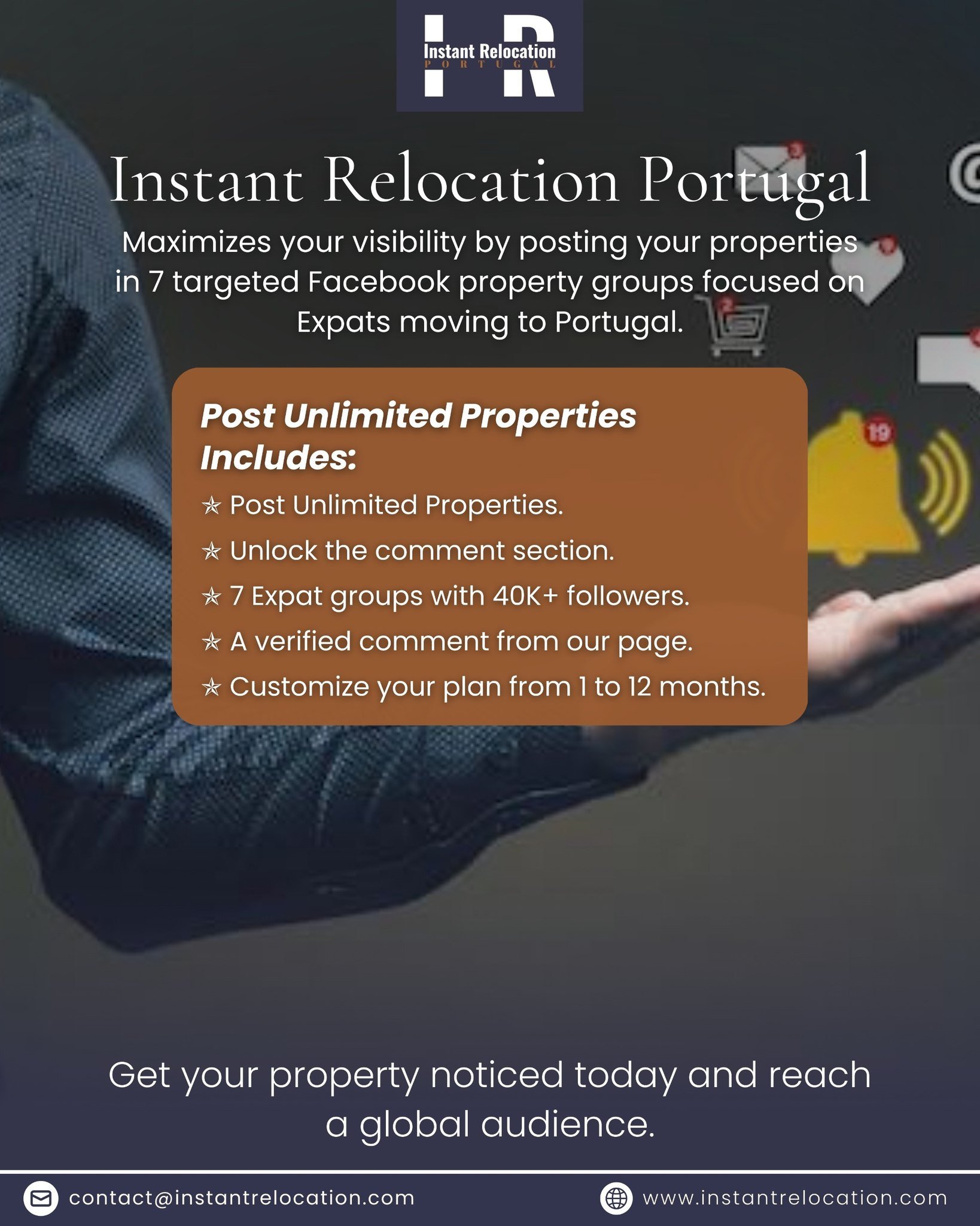Unlimited Property Posts - Instant Relocation Portugal