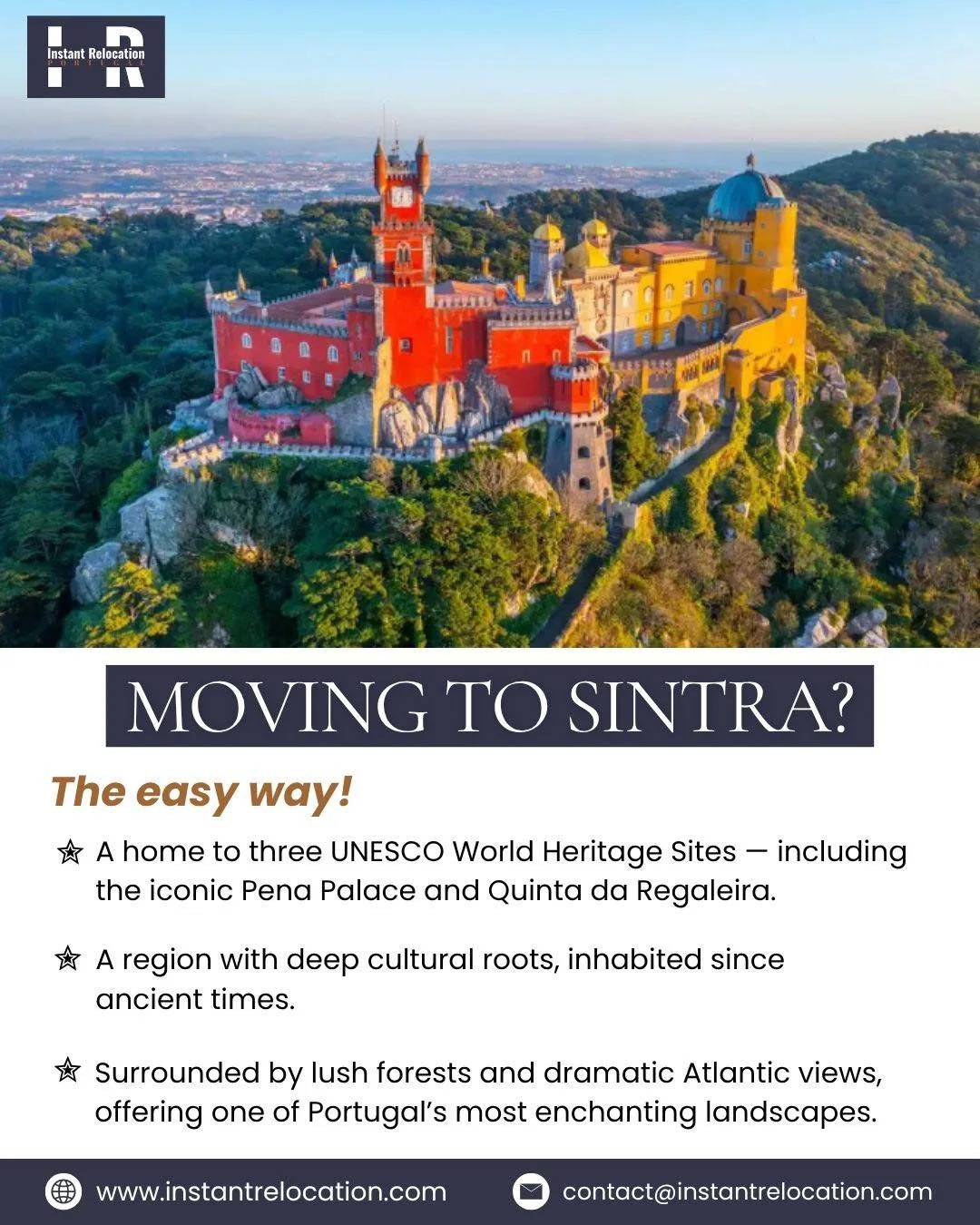 Moving to Sintra? - Instant Relocation Portugal