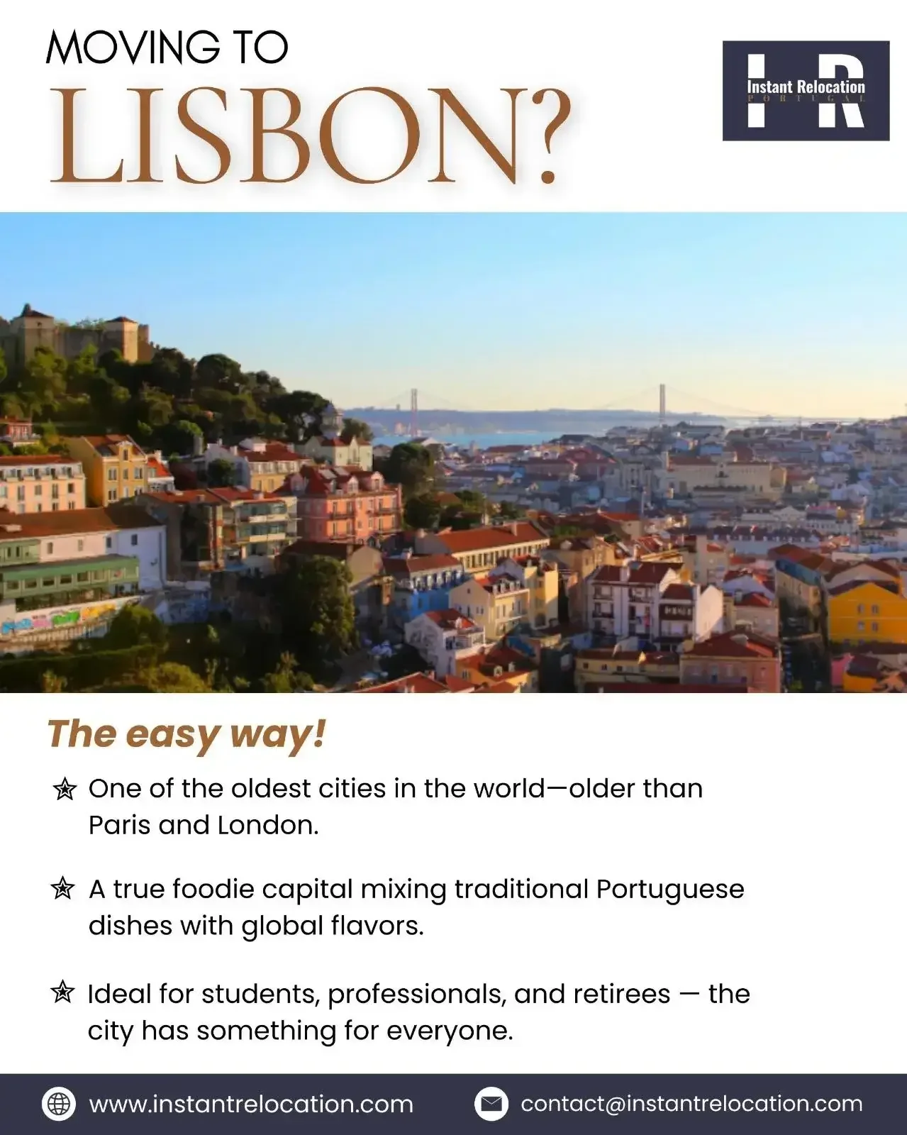 Moving to Lisbon in 2026? - Instant Relocation Portugal
