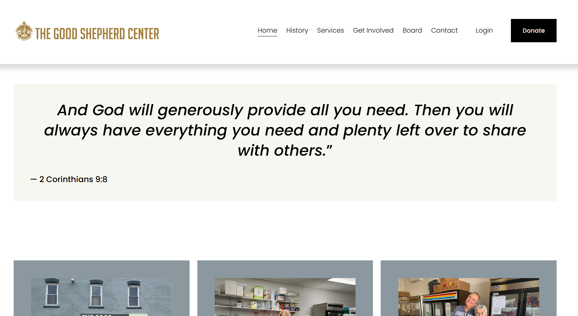 The Good Shepherd Center