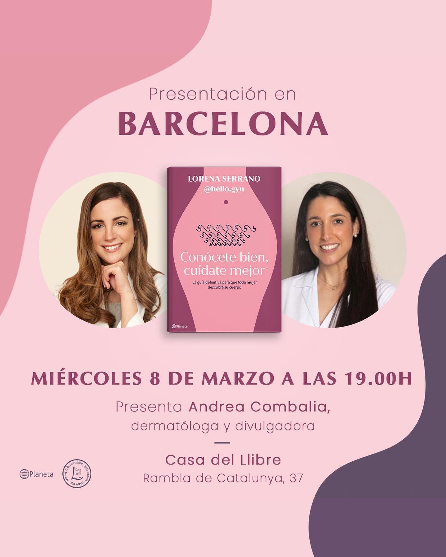 📕El mi&eacute;rcoles 8 de marzo estar&eacute; en la Casa del Llibre de Rambla Catalunya de Barcelona presentando mi primer libro :D @casadelllibre_bcn 

💜 Qu&eacute; mejor d&iacute;a que el 8 de marzo para presentaros esta s&uacute;per gu&iacute;a 