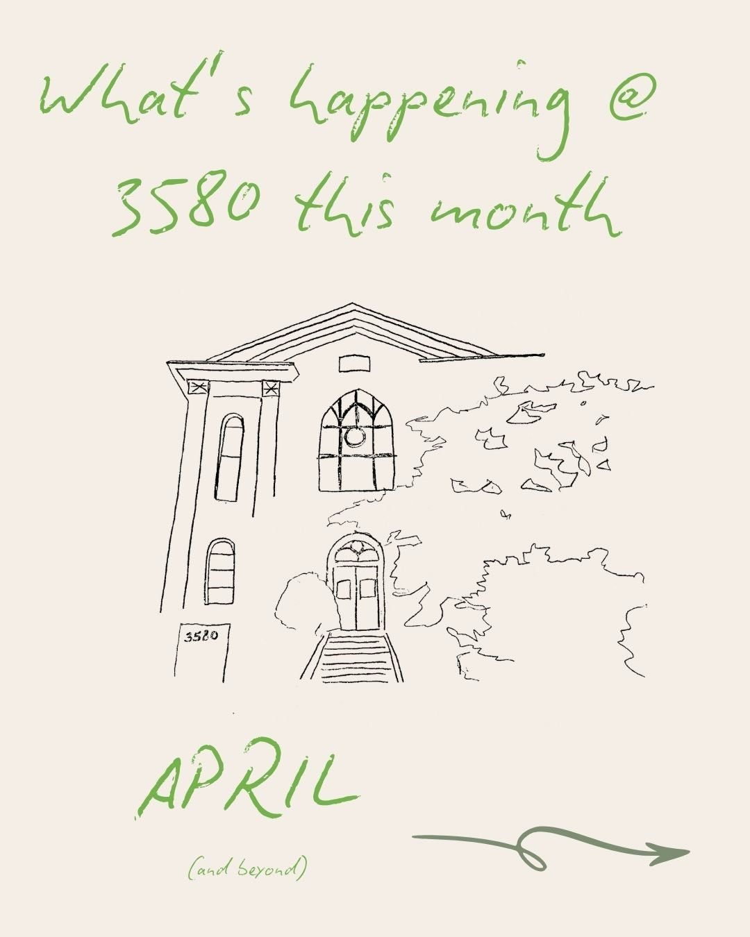 April at 3580 🌱Come shake off winter with us!

More details &amp; sign-ups in our bio!