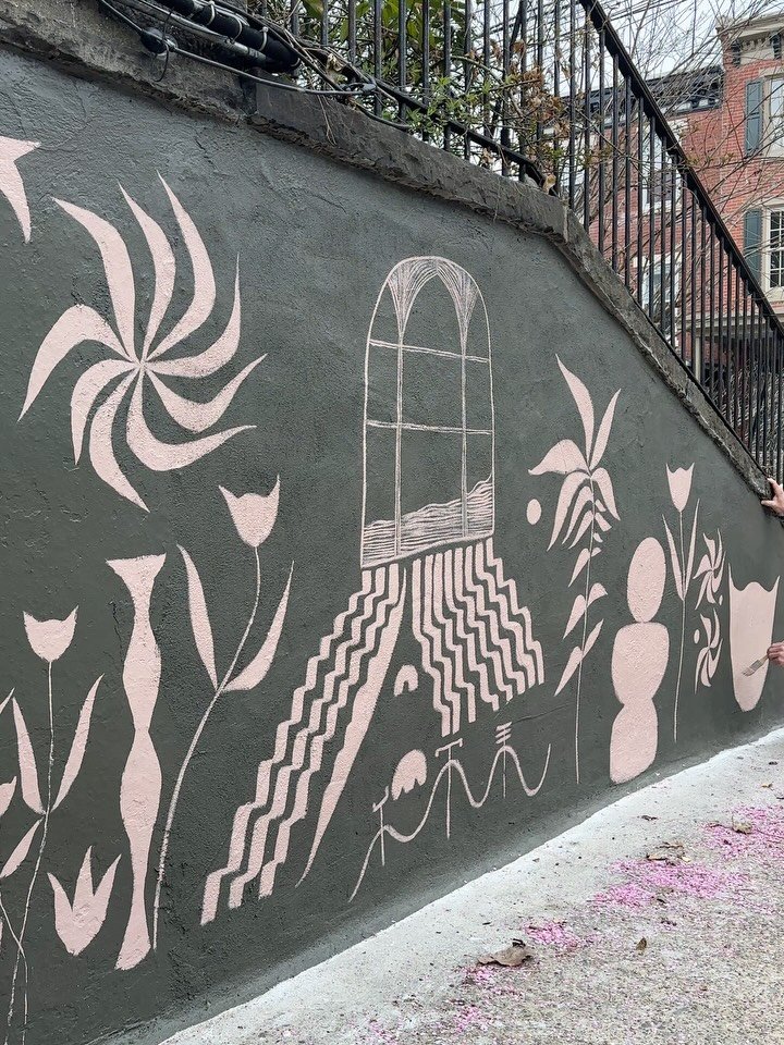 This building has been bringing people together for more than a century.

Our new mural is up, bringing a little more color, creativity, and visibility to this corner of East Falls. A reminder of what happens inside these walls every day: design, mov