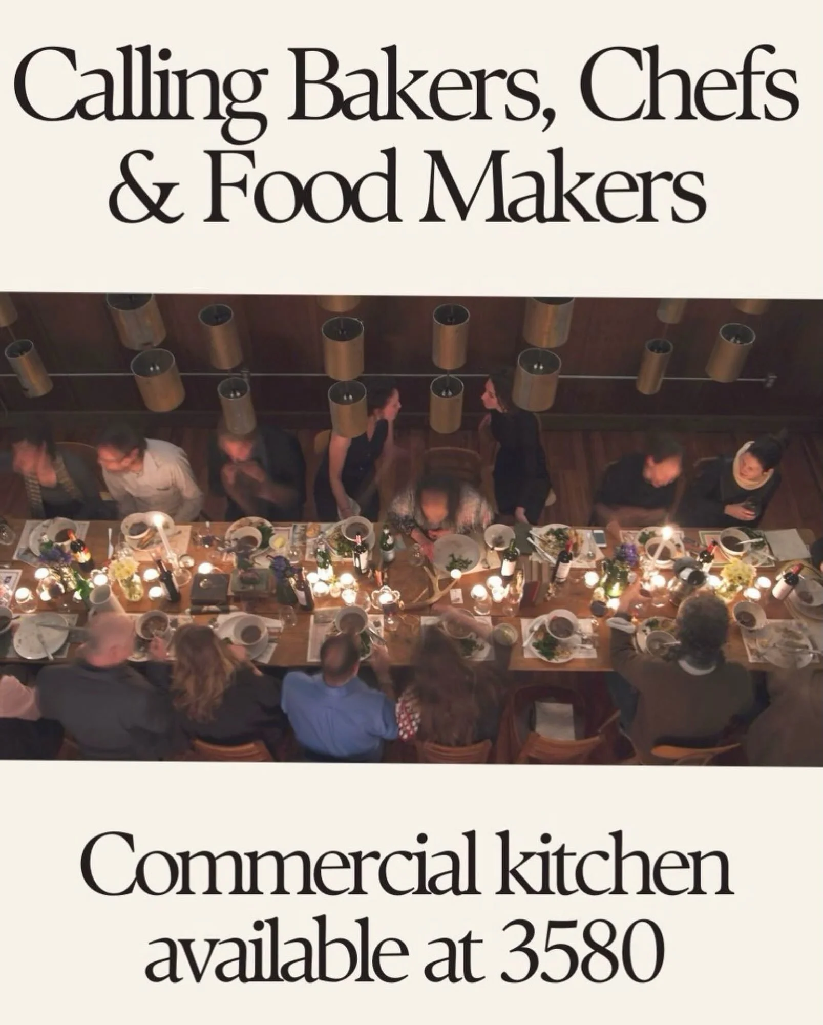 Our commercial kitchen at 3580 is still looking for the right next tenant!

3580 is home to a small ecosystem of independent practitioners and small businesses - therapists, wellness providers, creatives, and entrepreneurs - all running their own pra