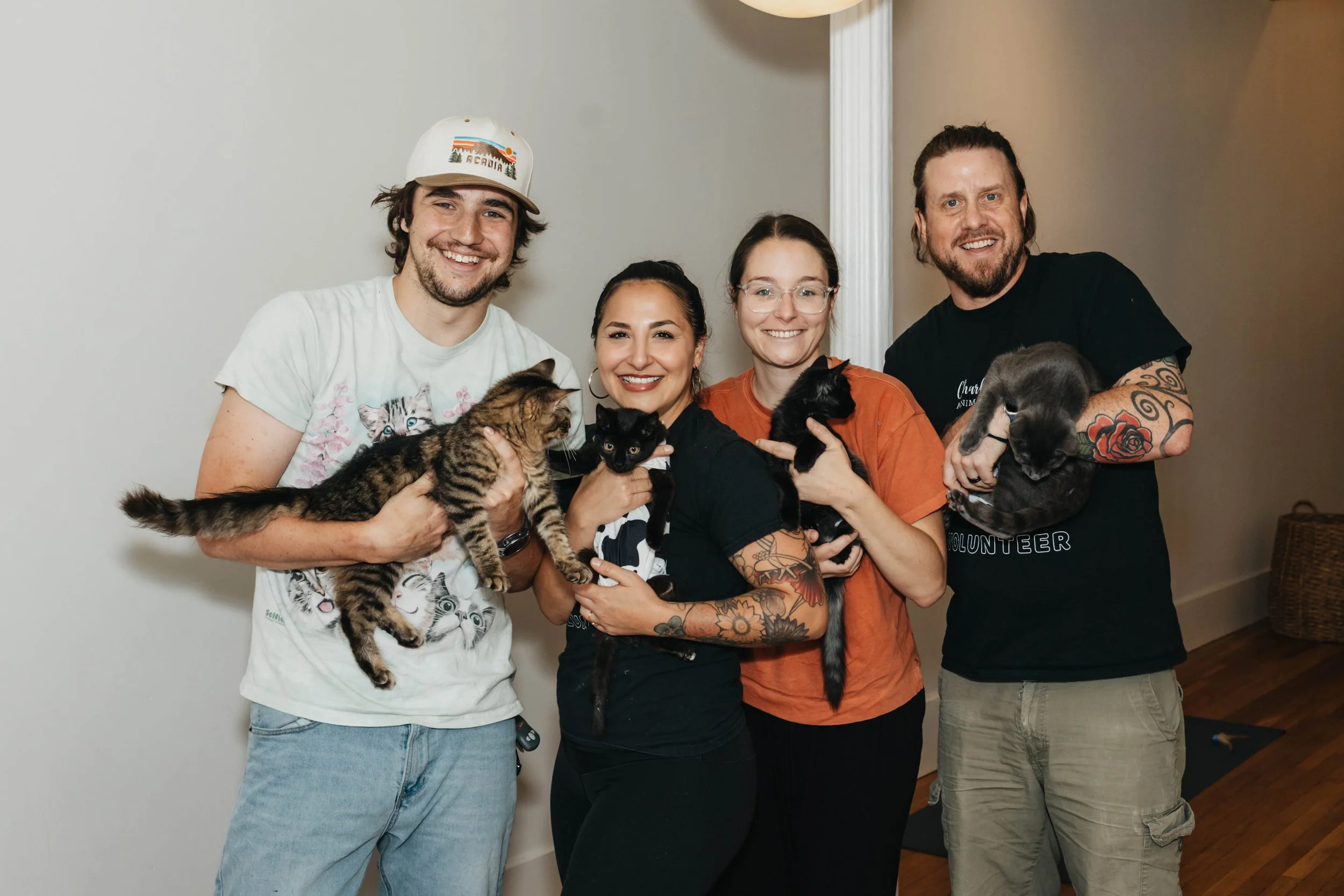 Kitten Yoga adoption event at 3580 in East Falls Philadelphia