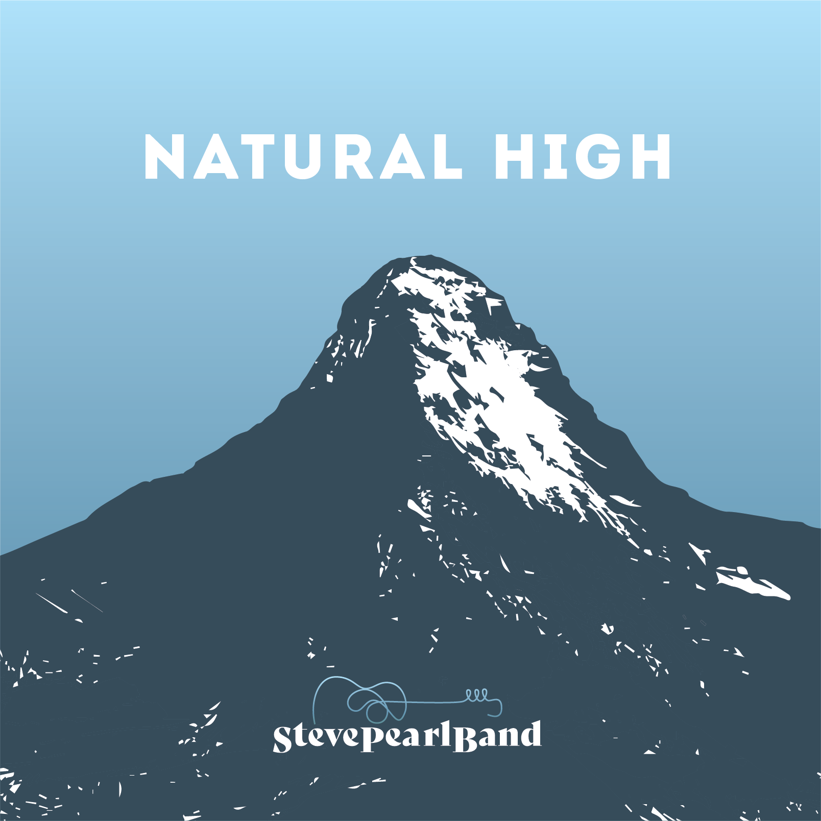 Illustration of blue raindrops with text "I can work in the rain" and stylized letters "SPb"